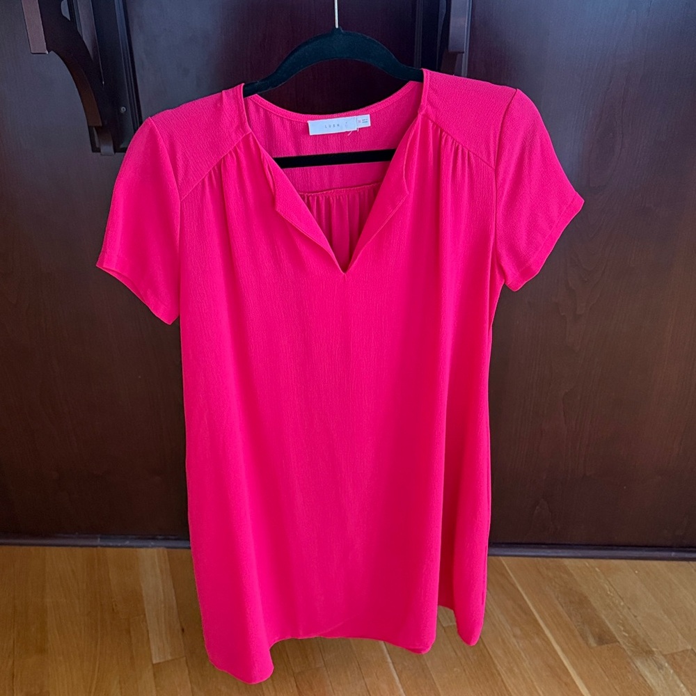 LUSH V Neck Dress